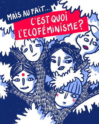 Aperçu d'un post instagram, invitant à l'exposition de Women In Trees